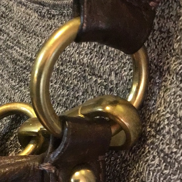 COACH MADISON ISABELLE LEATHER BAG. - Picture 7 of 14